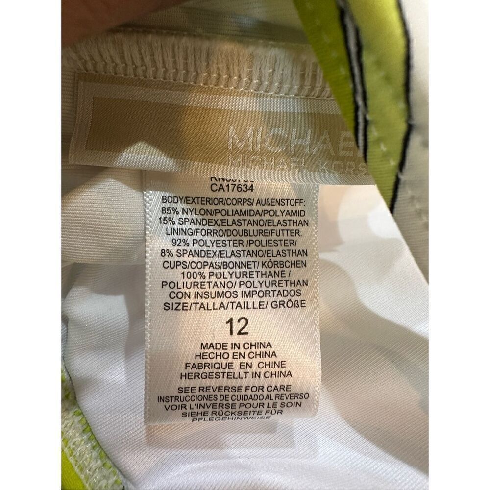 Michael Kors Zebra Print Cutout Swimsuit - Picture 7 of 7